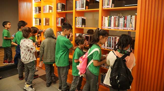 Altıntepe Semt Kütüphanesi'nde İlkokul Öğrencilerine Özel Etkinlik