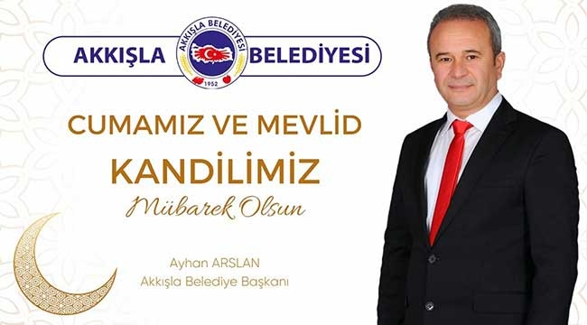 Başkan Arslan'dan, Mevlid Kandili Mesajı 