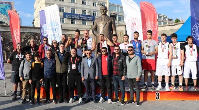 Kayseri'de 3x3 Sokak Basketbolu Heyecanı