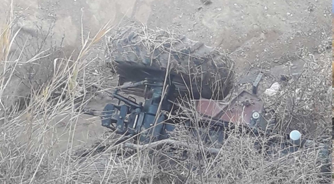 Kayseri'de traktörün devrilmesi sonucu sürücü hayatını kaybetti