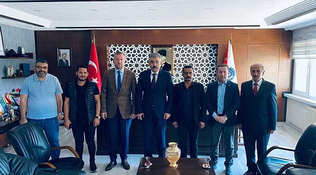 Kayseri Yozgatlılar Federasyonu Genel Başkanı Çağan'dan İl Emniyet Müdürü Karabörk'e Ziyaret