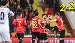 Kayserispor: 2 - Adana Demirspor: 2 (Maç sonucu)