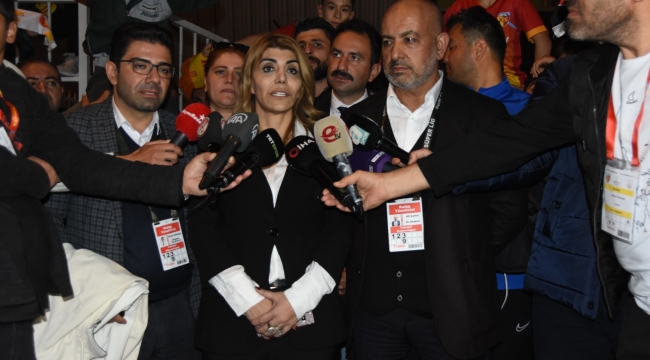 Kayserispor Başkanı Berna Gözbaşı: Bu galibiyet moral oldu