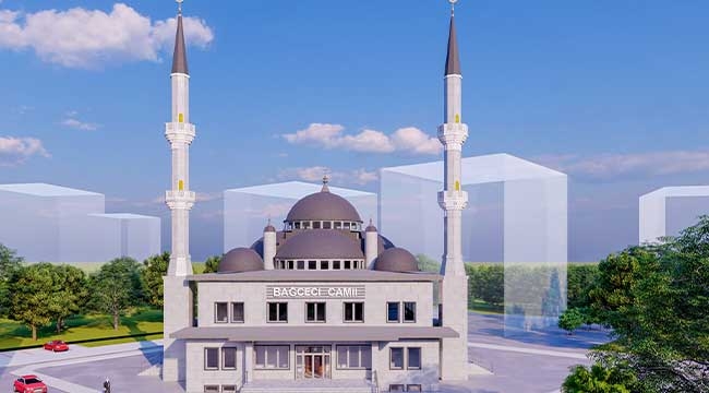 Talas'a Yeni Bir Cami Ve Kütüphane Daha