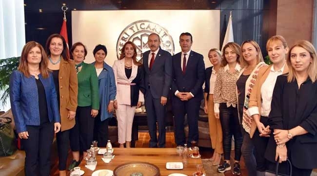 TOBB Kayseri Kadın Girişimciler Kurulu'ndan Başkan Gülsoy Ve Yönetimine Hayırlı Olsun Ziyareti