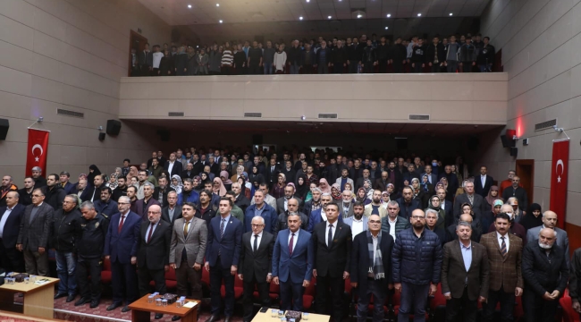 AK Parti Develi İlçe Başkanı Turan,  Mustafa Asım Köksal Paneli'ne Katıldı
