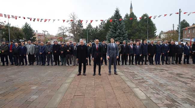 Atatürk, Pınarbaşı İlçesinde de Törenlerle Anıldı