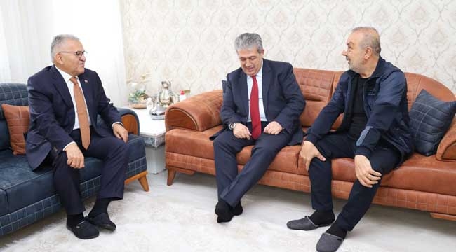 Başkan Uzunluoğlu'na Geçmiş Olsun Ziyareti