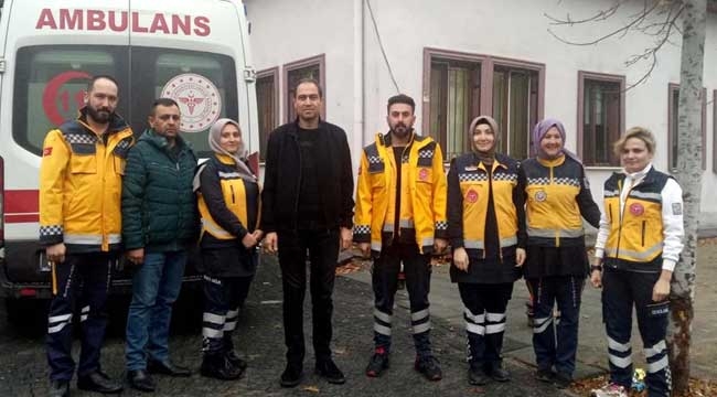 İl Sağlık Müdürü Erşan'dan 112 İstasyonlarına Ziyaret