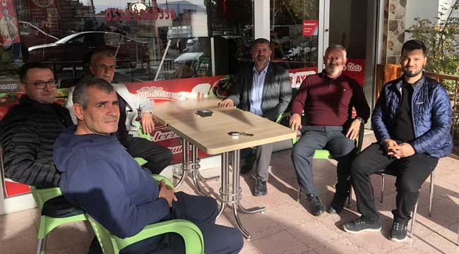 İlçe Başkanı Osman Turan'dan Esnaf Ziyareti