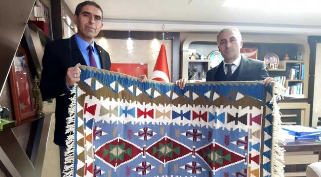 KASKİ Genel Müdürü Özdemir'den Başkan Baki Bayrak'a Ziyaret
