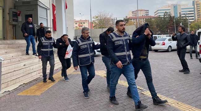 Kayseri'de firari 5 kişi tutuklandı