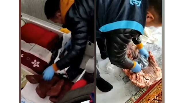Kayseri'de pastırma, et çalan hırsızlar yakalandı