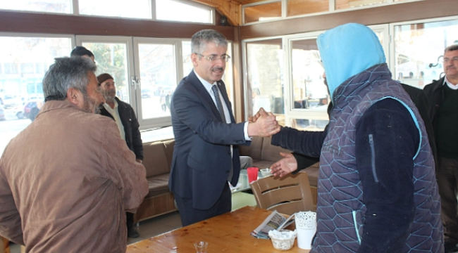 AK Parti İl Başkanlığı İlçeleri Ziyaret Etti