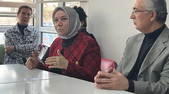 AK Parti Kayseri Milletvekili Hülya Nergis Atçı Şimali Kafkas Derneği'ni ziyaret etti 