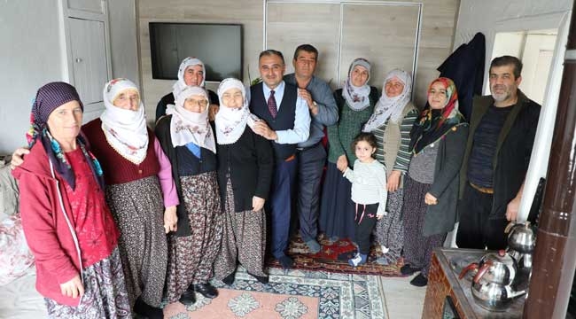 Başkan Mehmet Cabbar'dan Şahmelik Mahallesine Ziyaret