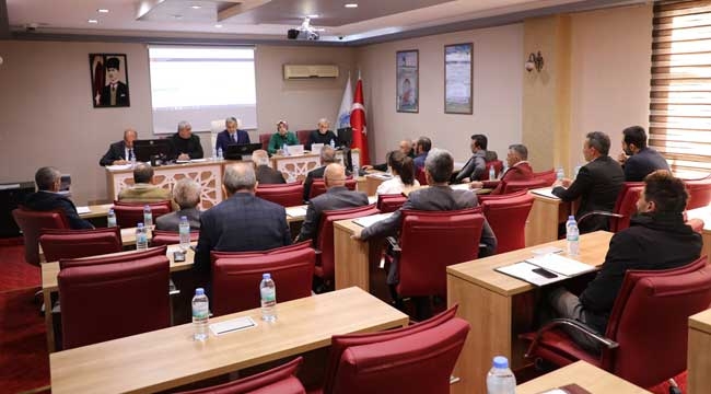 Develi Belediyesi'nde 2022 Yılının Son Meclis Toplantısı Yapıldı