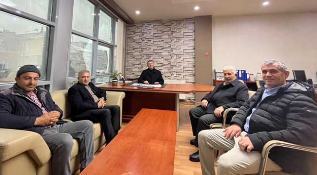 Develi İlçe Başkanı Turan, Büyükşehir Belediye Meclis Üyeleri ile Görüştü