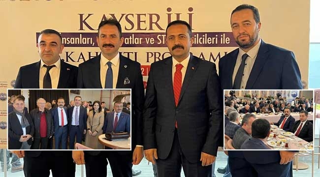 Dr. Avşar Aslan İstanbul'da Hemşerileri ile Bir Araya Geldi