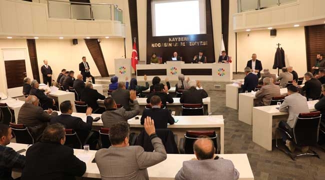 Kocasinan'da Yılın Son Meclis Toplantısı Gerçekleştirildi