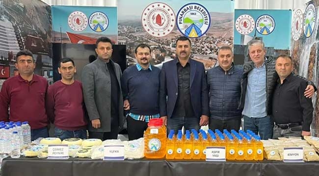 Pınarbaşı Belediyesi İstanbul Yenikapı'daki Kayseri Tanıtım Günlerinde Stant Açtı