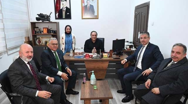 Başkanlardan TRT Kayseri İl Temsilcisi Çuhadaroğlu'na Ziyaret