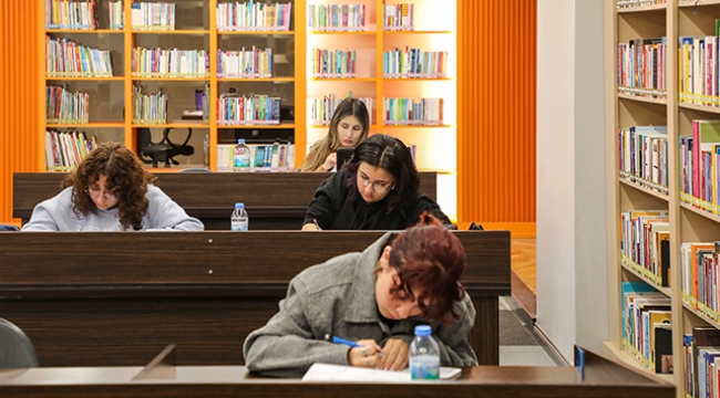 Öğrencinin Çalışma Adresi Yarıyılda Da Talas Kütüphaneleri