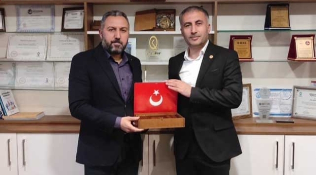 Sarız Belediye Başkanı Baki Bayrak, Ziyaretlerine Devam Ediyor