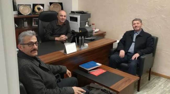 Turan, Develi Ticaret Odası Başkanı Maşlak'ı İşyerinde Ziyaret Etti