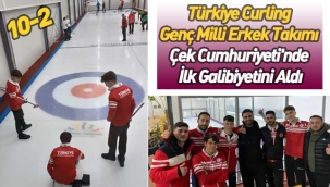 Türkiye Curling Genç Milli Erkek Takımı Çek Cumhuriyeti'nde İlk Galibiyetini Aldı