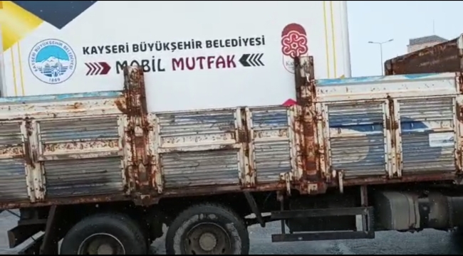 Büyükkılıç: "Kahramanmaraş'a 10 Araç, 20 Personel İle Mobil Mutfak Gönderdik"