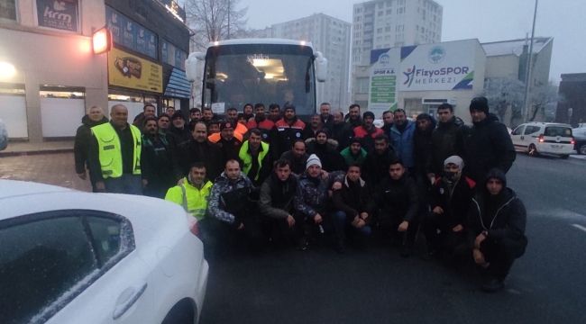 Kayseri Büyükşehir ekipleri, Osmaniye'de de 10 kişiyi kurtardı 