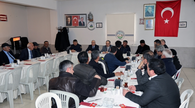 Talas'ta Yeni Yılın İlk Muhtarlar Toplantısı