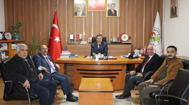 AK Parti Kayseri Milletvekili Aday Adaylarından Başkan Taşyapan'a Ziyaret
