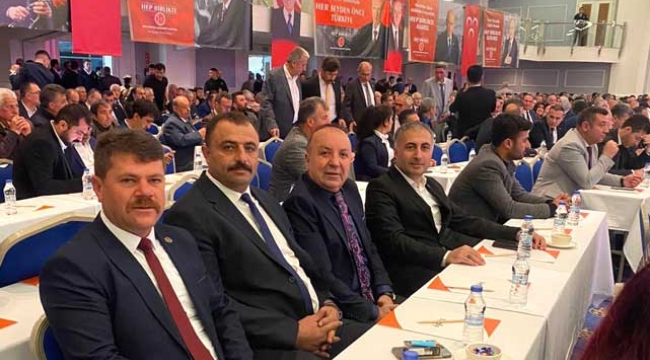 Başkan Uzunluoğlu, MHP'nin Belediye Başkanları Toplantısı'na Katıldı