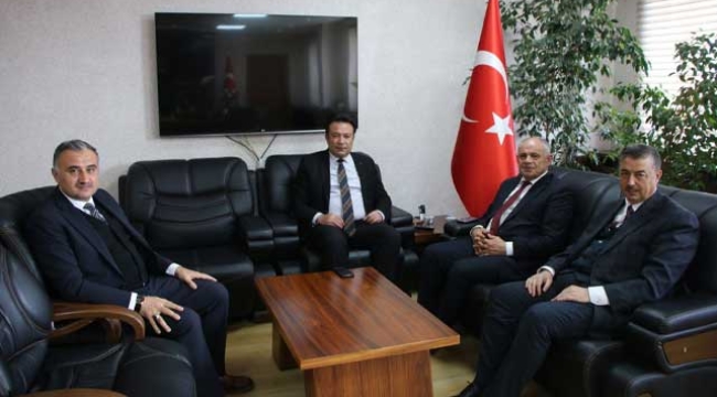 Başkanlarından İl Milli Eğitim Müdürü Karaköse'ye Ziyaret