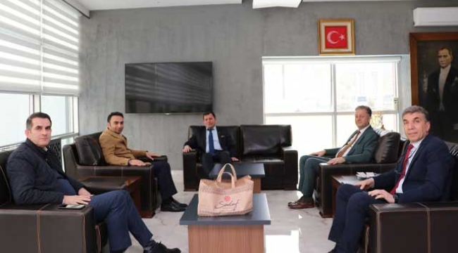 Nimet Bayraktar Diş Hastanesi Yönetiminden İl Müdürü Kabakcı'ya ziyaret