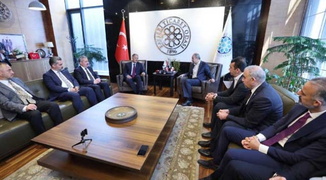Özhaseki ve Gürcan'dan KTO'ya Ziyaret