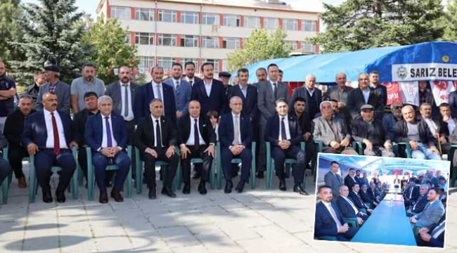 MHP Genel Başkan Yardımcısı Özdemir'den Sarız İlçesine Teşekkür Ziyareti