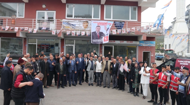 Yeniden Refah Partisi Milletvekili Adayları Kızılören'de Miting Yaptı 
