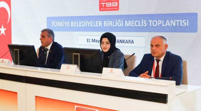Başkan Öztürk, Türkiye Belediyeler Birliği Mayıs Ayı Meclis Toplantısına Katıldı