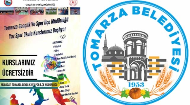 Tomarza'da Yaz Kursları Başlıyor