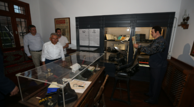 Büyükkılıç'tan Basın Bayramı'nda 113 Yıllık Kayseri Basınına Özel "Müze"