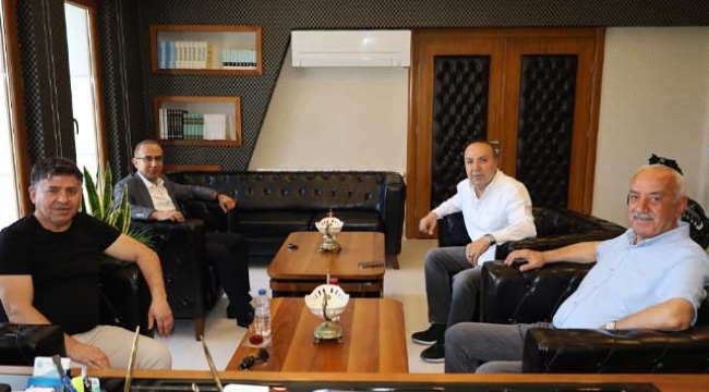 Yargı Mensuplarından Başkan Uzunluoğlu'na Nezaket Ziyareti