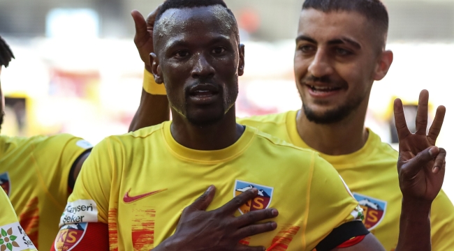 Kayserisporlu Mame Baba Thiam 8 gol attı
