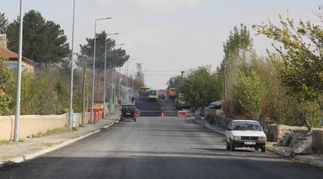 Bünyan'a sıcak asfalt