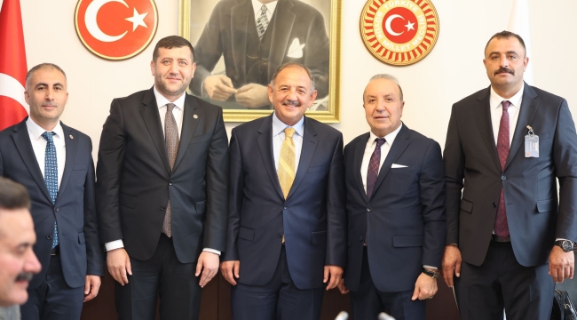 MHP'li vekil ve başkanlardan Özhaseki'ye ziyaret