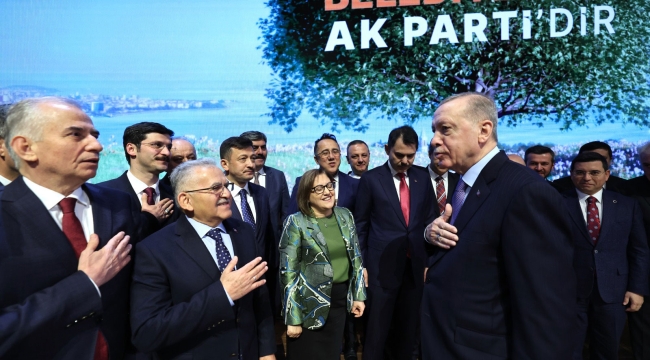 AK Parti Seçim Beyannamesi Tanıtım Toplantısı'na Katıldı