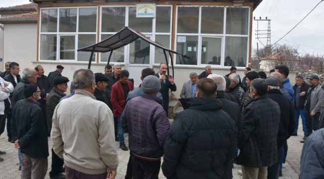 Başkan Davut Şahin, İmamkullu Mahallesinde Vatandaşlar İle Görüştü