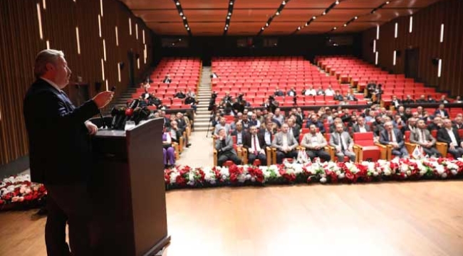 Başkan Palancıoğlu Melikgazi'de 5 Yılda Yaptığı Rekor Hizmetlerini KTO'da Anlattı